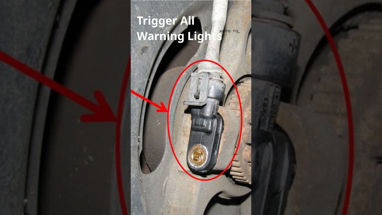 ABS, ESC, & Traction Light ON While Driving? Do THIS First! #shorts #carrepair