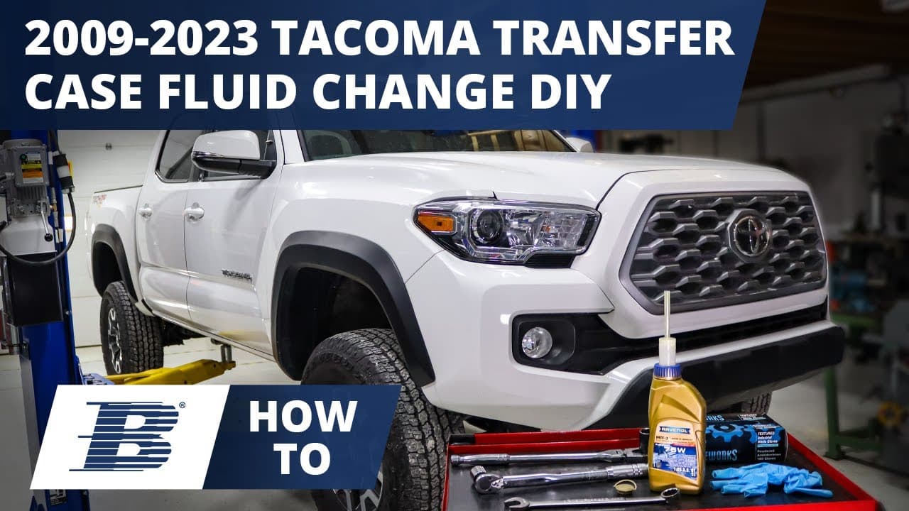 Toyota Tacoma Transfer Case Fluid Change DIY (2009-2023)