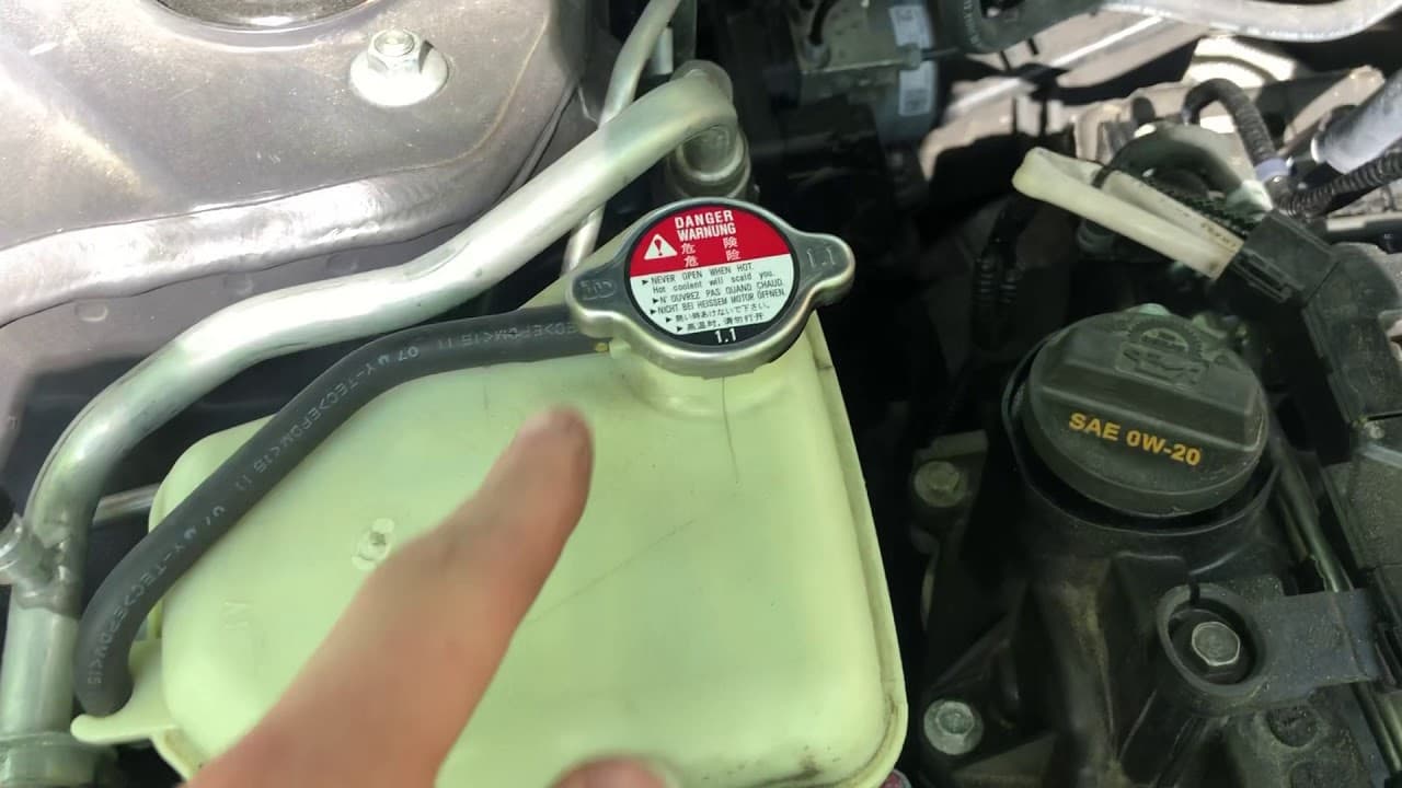 2016 Honda Civic Coolant Cap - How to Open