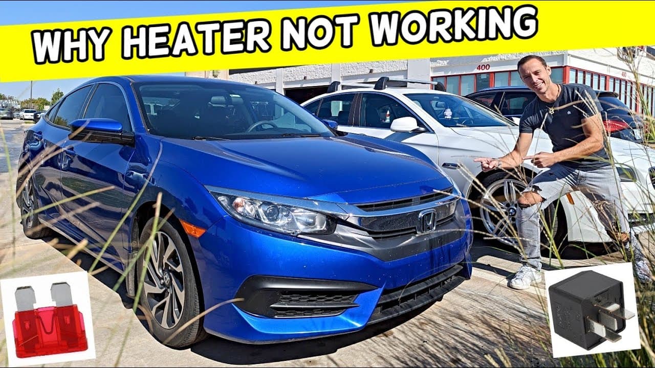 WHY HONDA CIVIC HEATER DOES NOT WORK 2016 2017 2018 2019 2020 2021