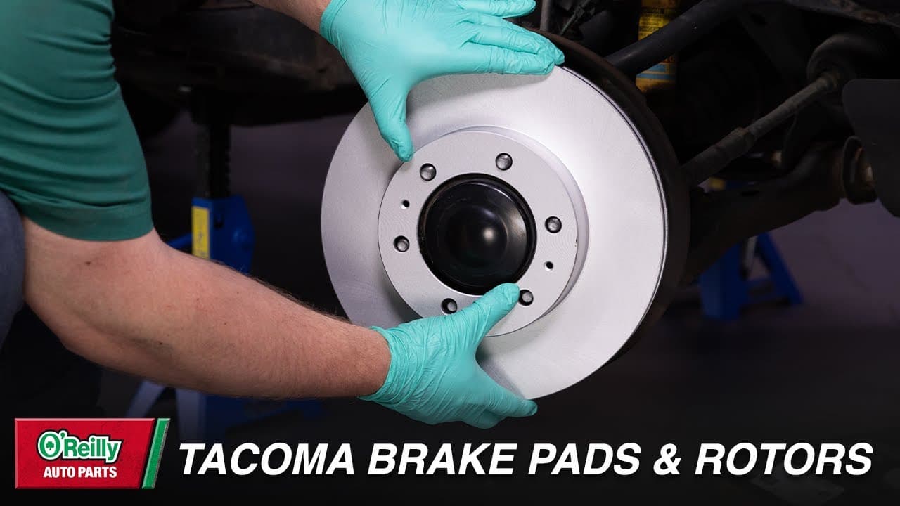 How To Change the Brake Pads and Rotors on a 2005 to 2015 Toyota Tacoma