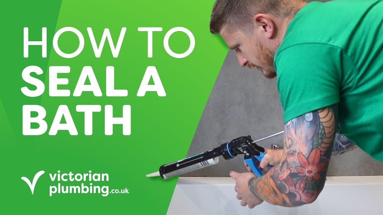 How to Seal a Bath (2 Minute Guide!) | Victorian Plumbing
