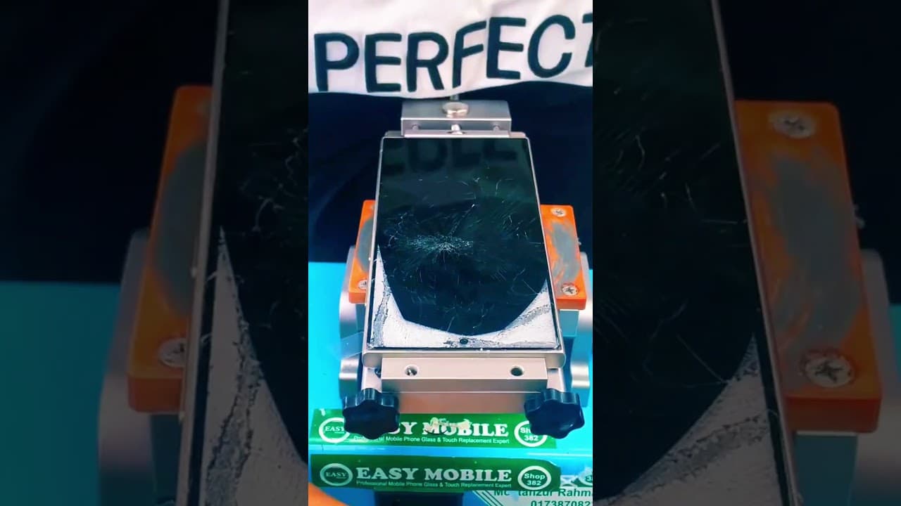 Easy way to touch glass remove Samsung s24 ultra.#samsung #repair