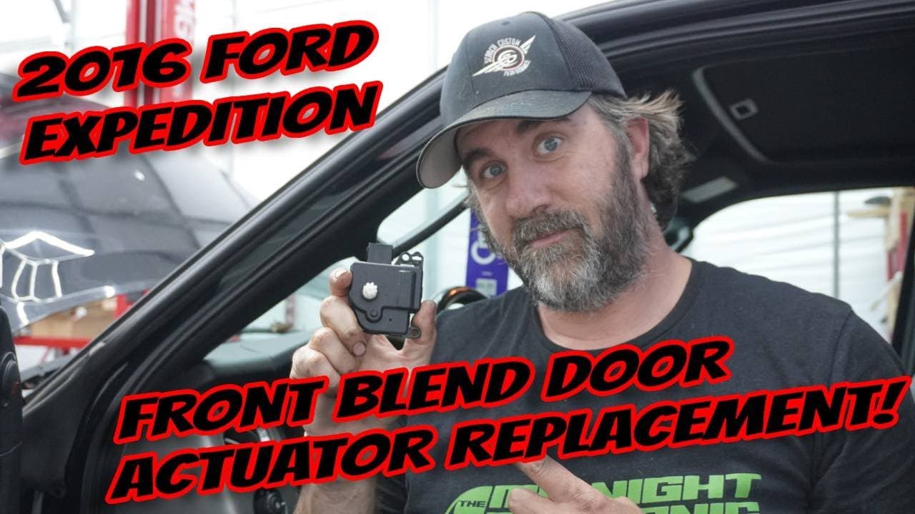 Ford Expedition Front HVAC Blend Door Actuator Replacement!
