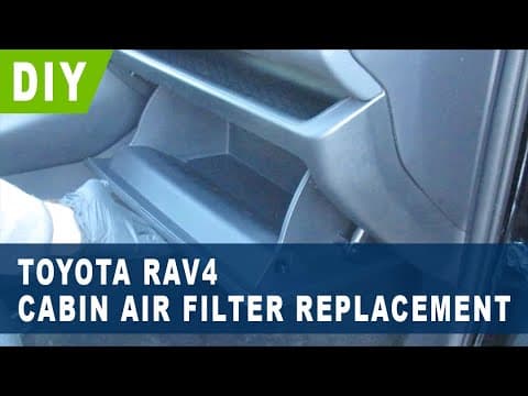 Toyota RAV4 Cabin Air Filter Replacement ( 2019 2020 2021 2022 )