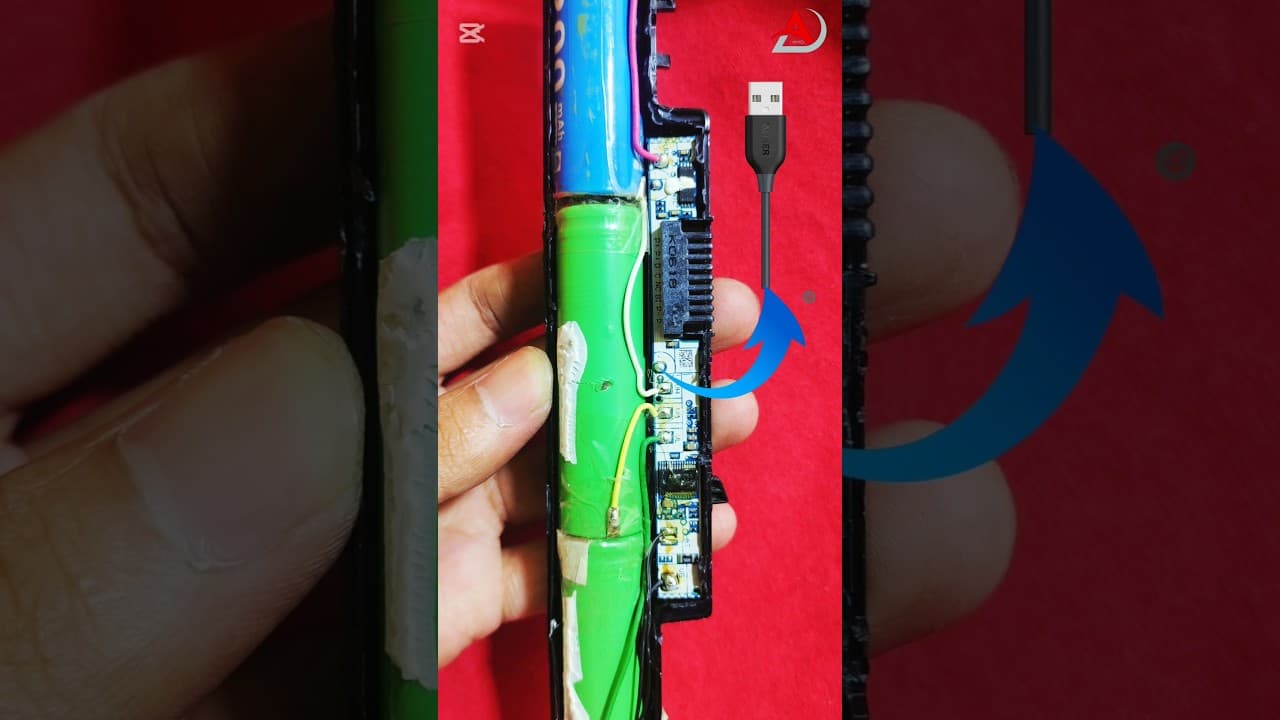 how to repair laptop battery at home | Dell laptop battery repair #real #shortsvideo