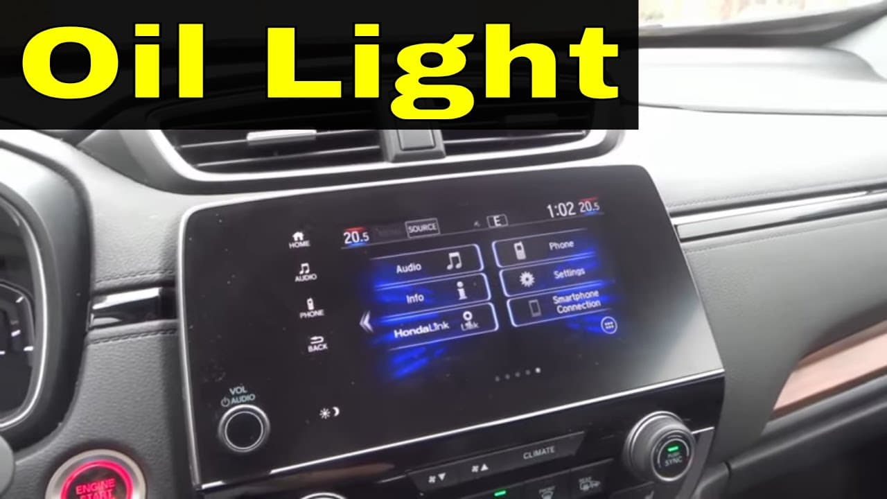 How To Reset A Honda CR-V Oil Light (2017-2019)-Tutorial