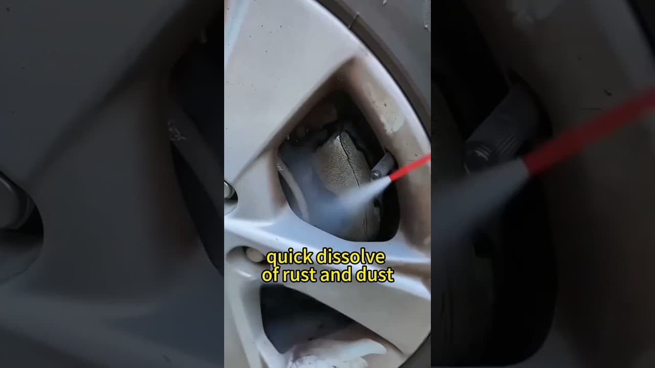 how to use the brake cleaner spray