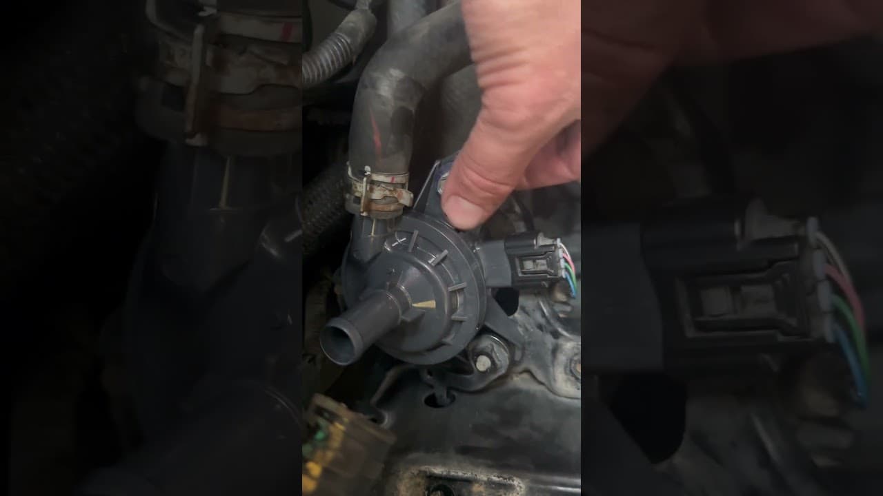 3rd gen Prius inverter cooling pump access from the top.
