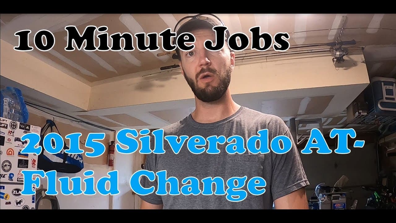 2014-19 Silverado/SierraTransmission 6L80 Fluid Change