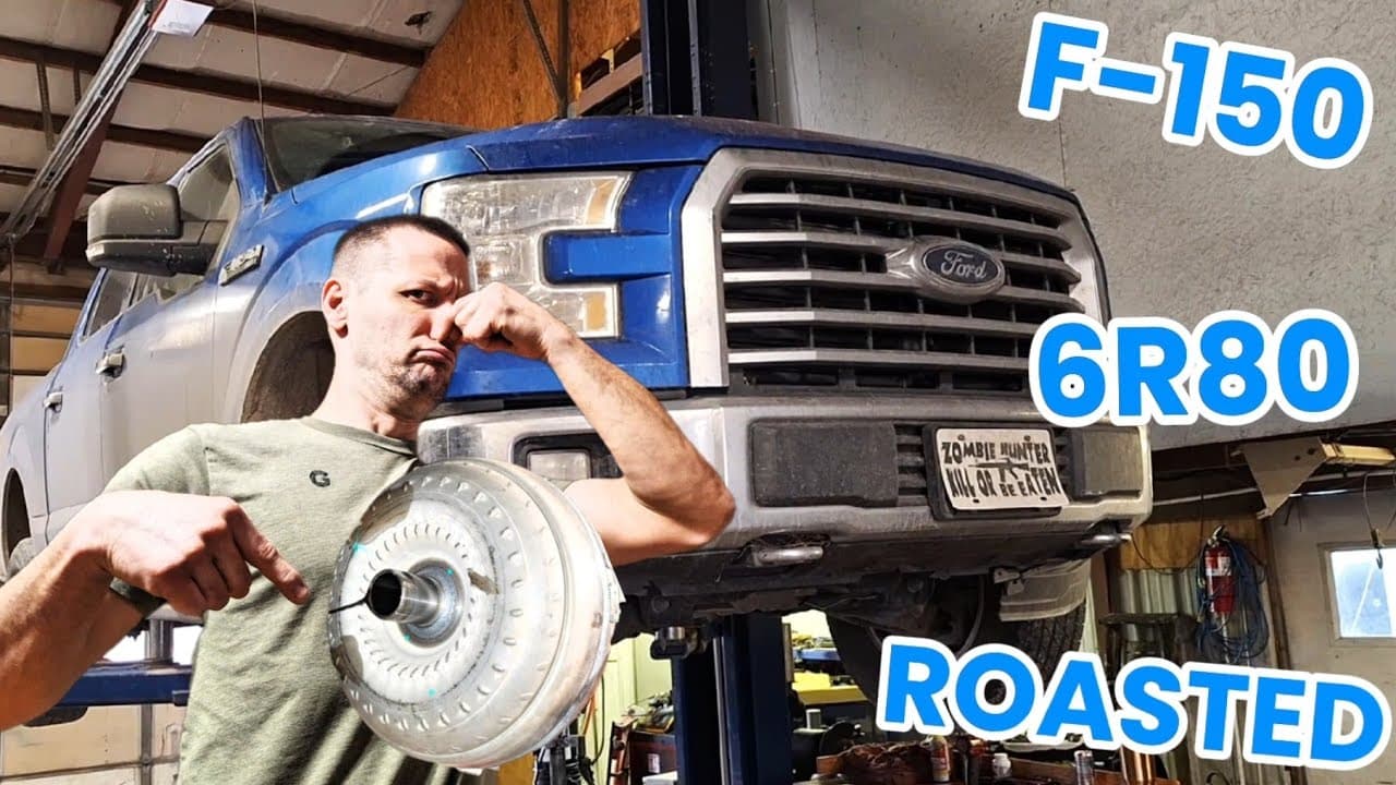 2015 Ford F-150 Transmission removal (6R80)