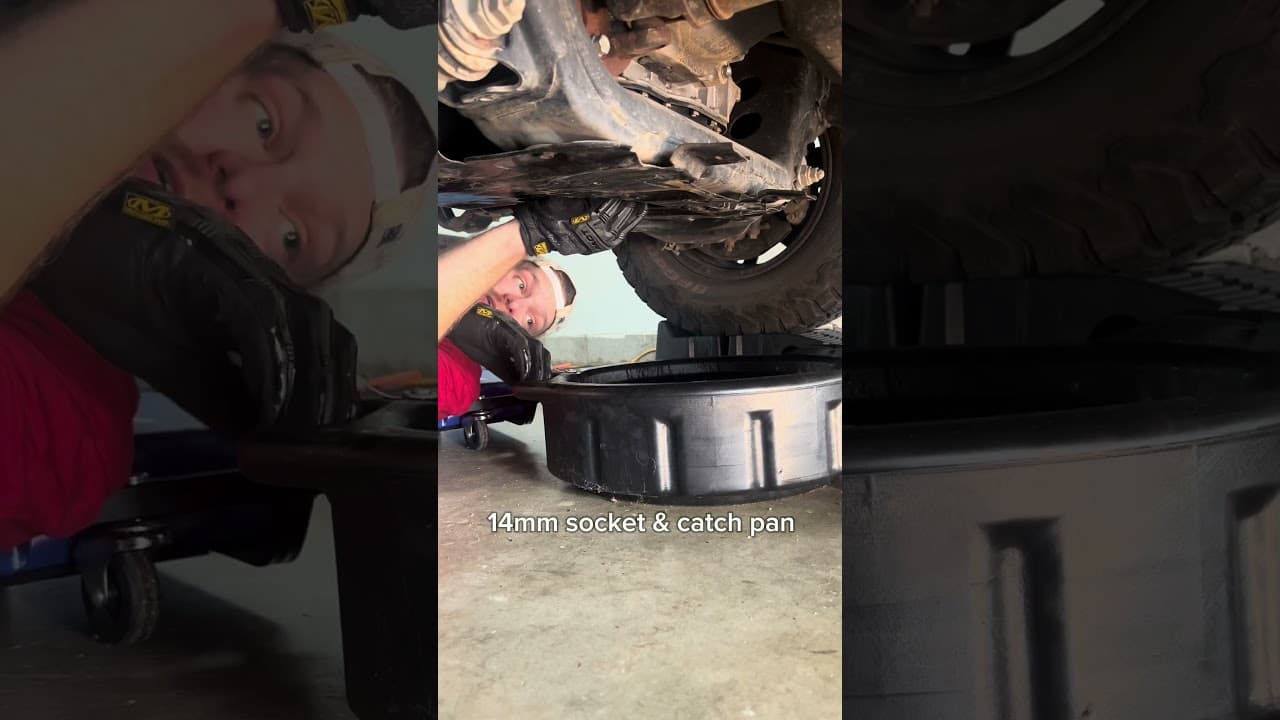 5th Gen 4Runner oil change #4runner #toyota #oilchange #4runnerlifestyle