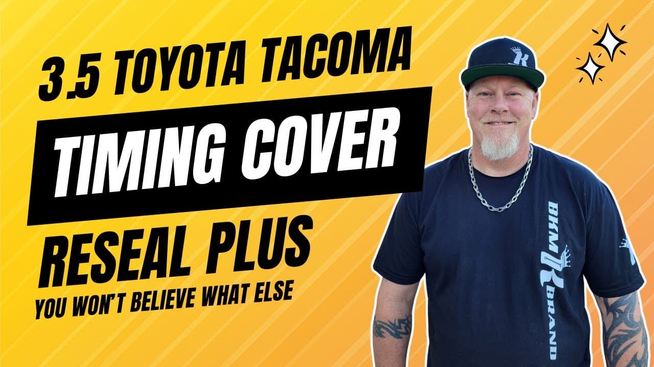 3.5 Toyota Tacoma Timing Cover RESEAL 2GR-FKS B