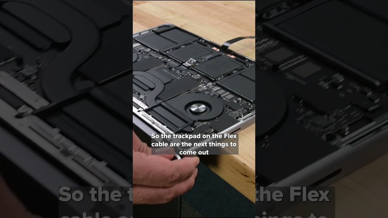iFixit’s 14” M2 Pro MacBook Pro Teardown #macbookpro2021 #m2pro #ifixitteardown