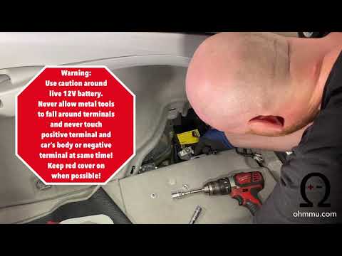 12v battery swap Toyota Prius