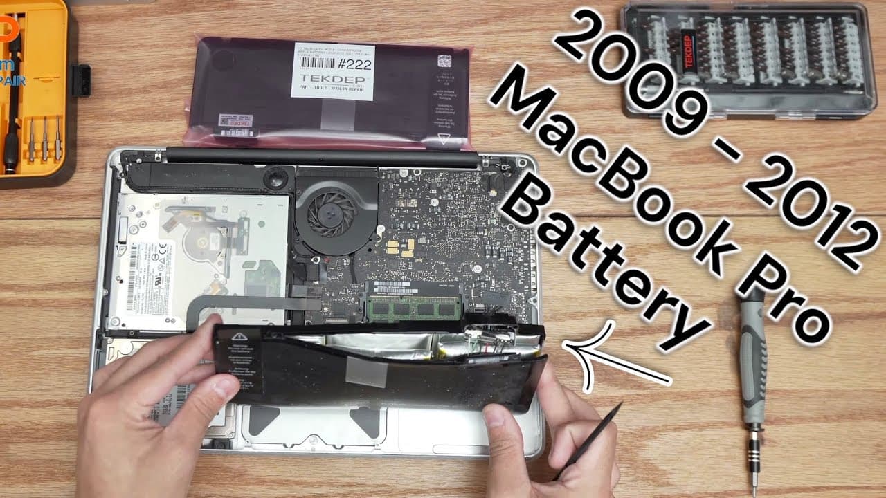 13” MacBook Pro 2009 - 2012 | Expanding ￼Bad Battery Replacement A1278