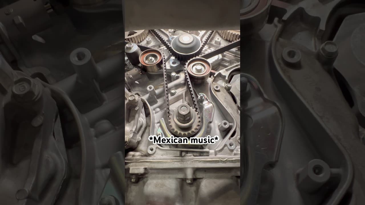 HONDA V6 TIMING BELT INSTALL ~ Simple method #j35 #mechanic