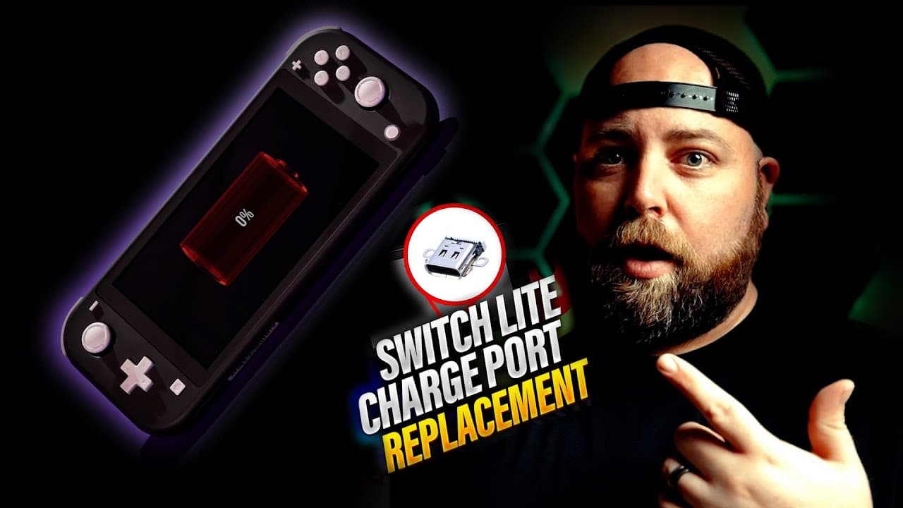 Nintendo Switch Lite Charge Port Replacement: Step-by-Step Guide