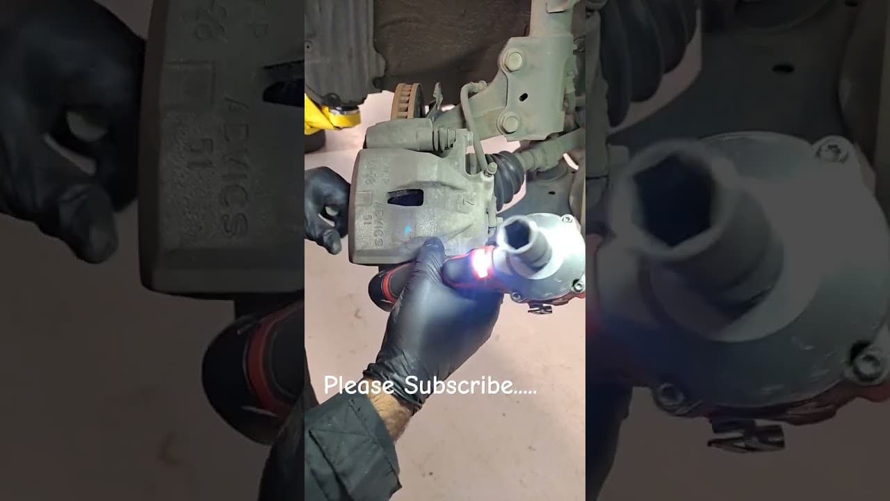 Toyota Rav4 Front Brake Pads Replacement #shorts #shortvideo #toyota #milwaukee