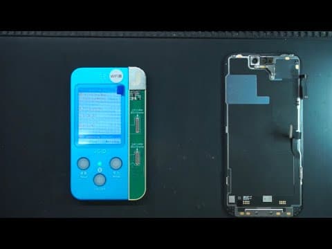 How to replace the screen on iPhone 14 Pro and remove important display message