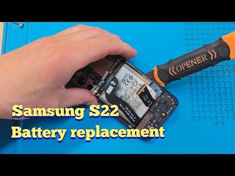 Samsung Galaxy S22 Battery Replacement Diy Guide