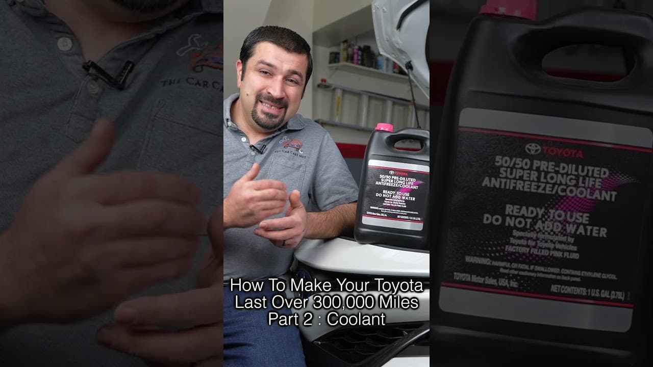 How To Make Your Toyota Last Over 300,000 Miles Part 2 : Coolant