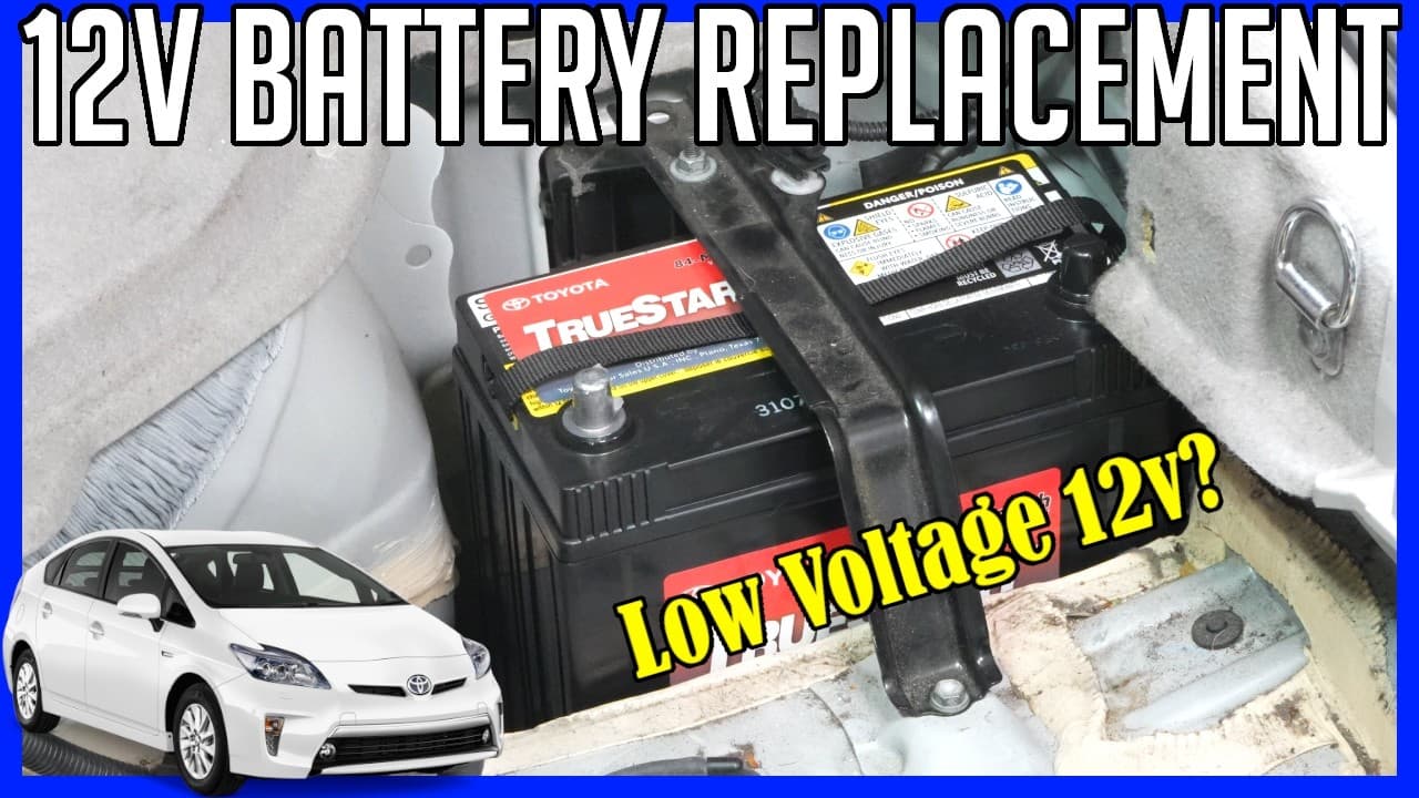 How to Replace 12v Battery Toyota Prius 2010-2015 (Complete Guide)