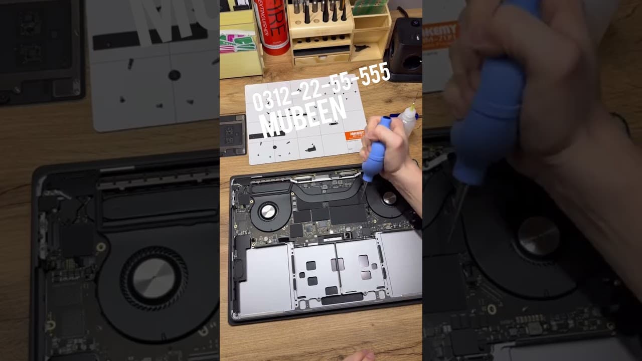 Apple MacBook Pro 16 inch 2020 Model Number A2141 Battery Replacement | MacBook Pro Battery Change