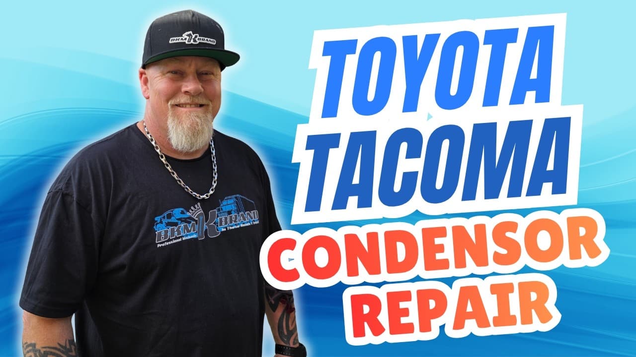 Tacoma AC condenser swap without the headache