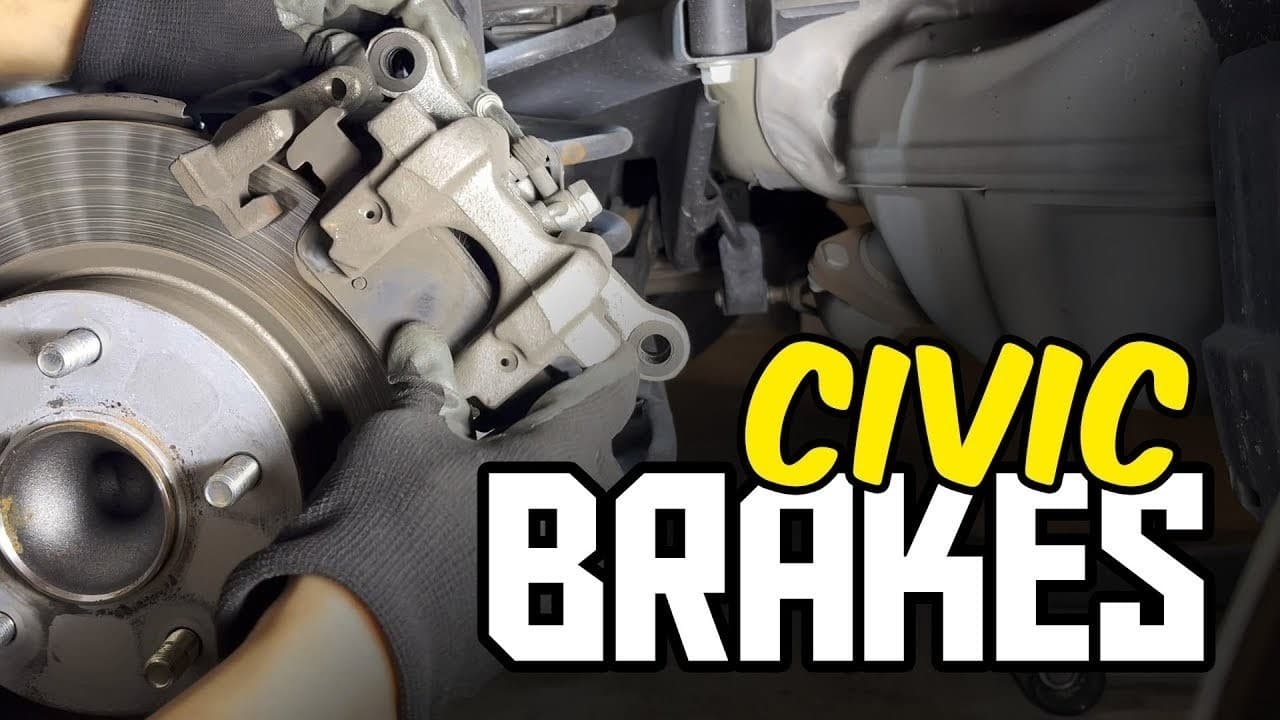 10th Gen Honda Civic Rear Brake Pad Replacement - How to Remove Electronic e-Brake