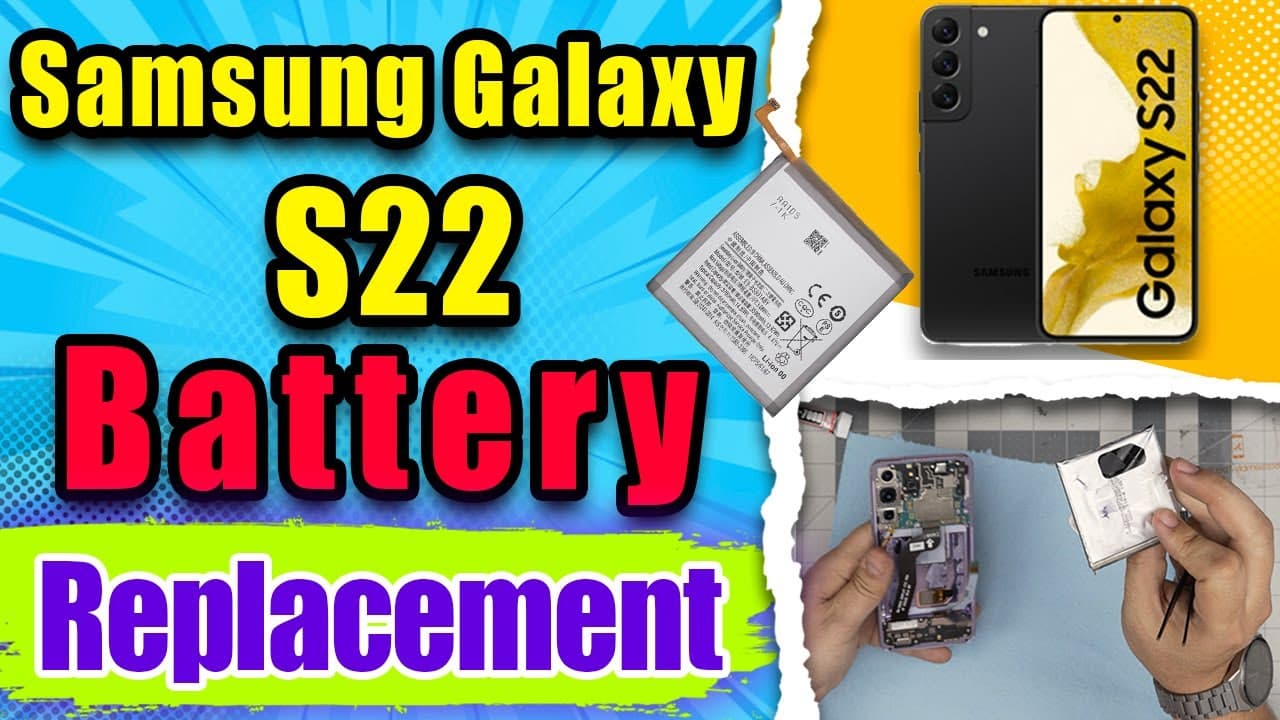 How to Replace Samsung Galaxy S22 Battery (Step-by-Step) | Cellphone Repair