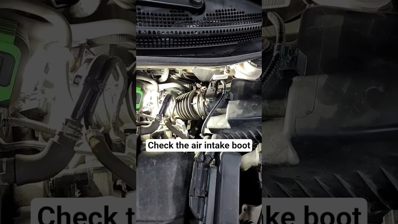 CHECK THIS Honda CRV hesitates on acceleration #autorepair #shorts #honda #crv #diagnose #mechanic