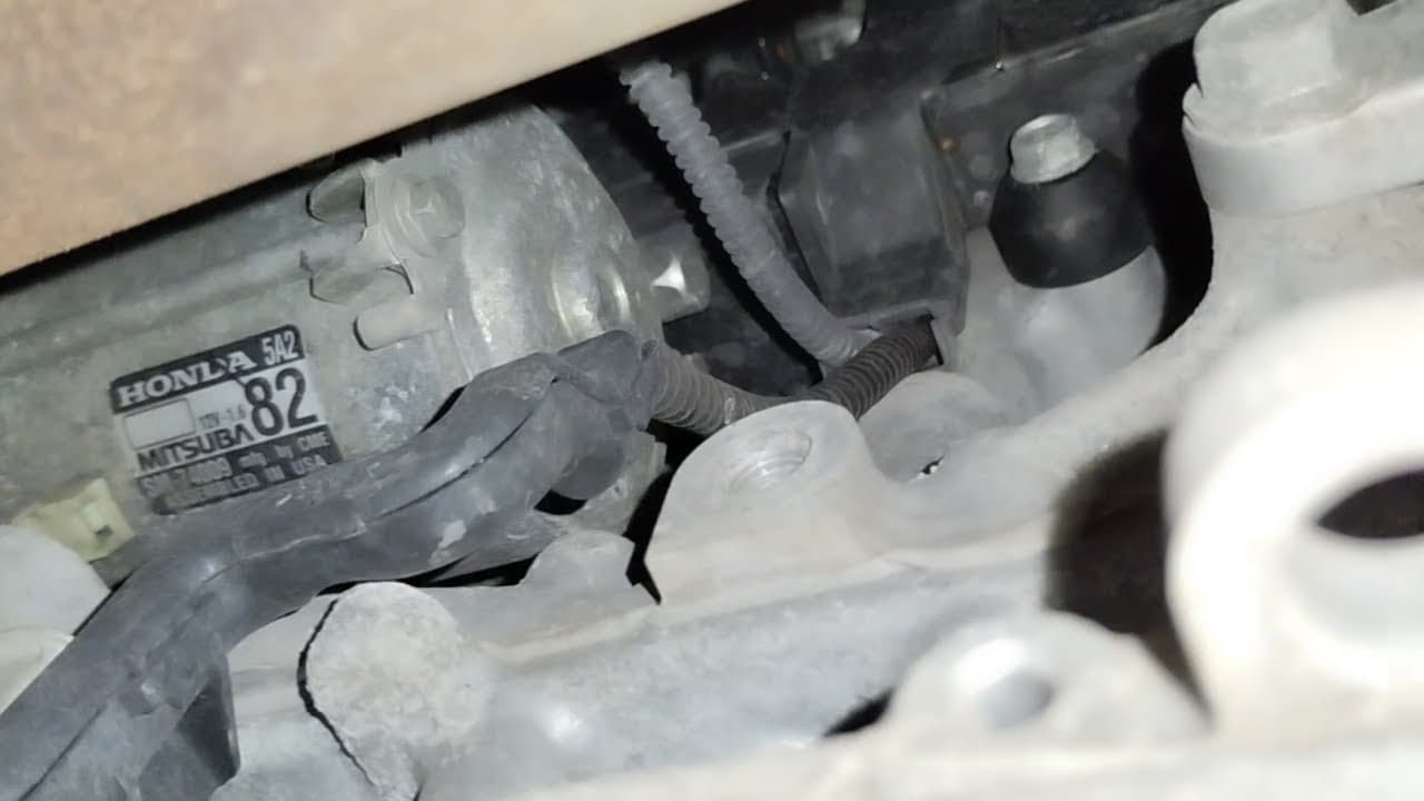 2016 Honda Accord starter replacement