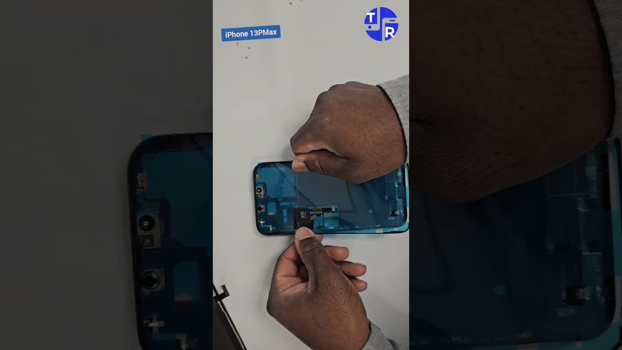 iPhone 13 Pro Max OLED LCD Replacement. #tutorial #howto #fix #oleddisplay