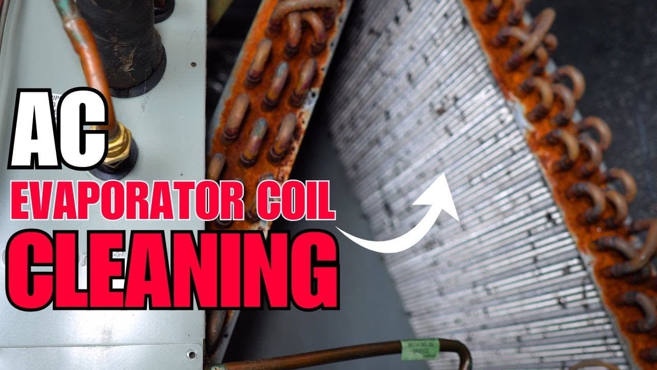 How to clean your AC Evaporator coil for less than $20