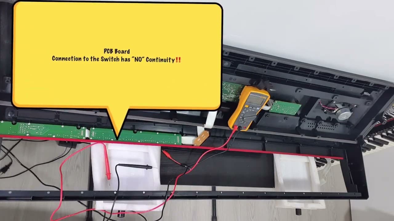 YAMAHA DIGITAL Piano P-95 “NO” POWER | PROBLEM SOLVED ‼️
