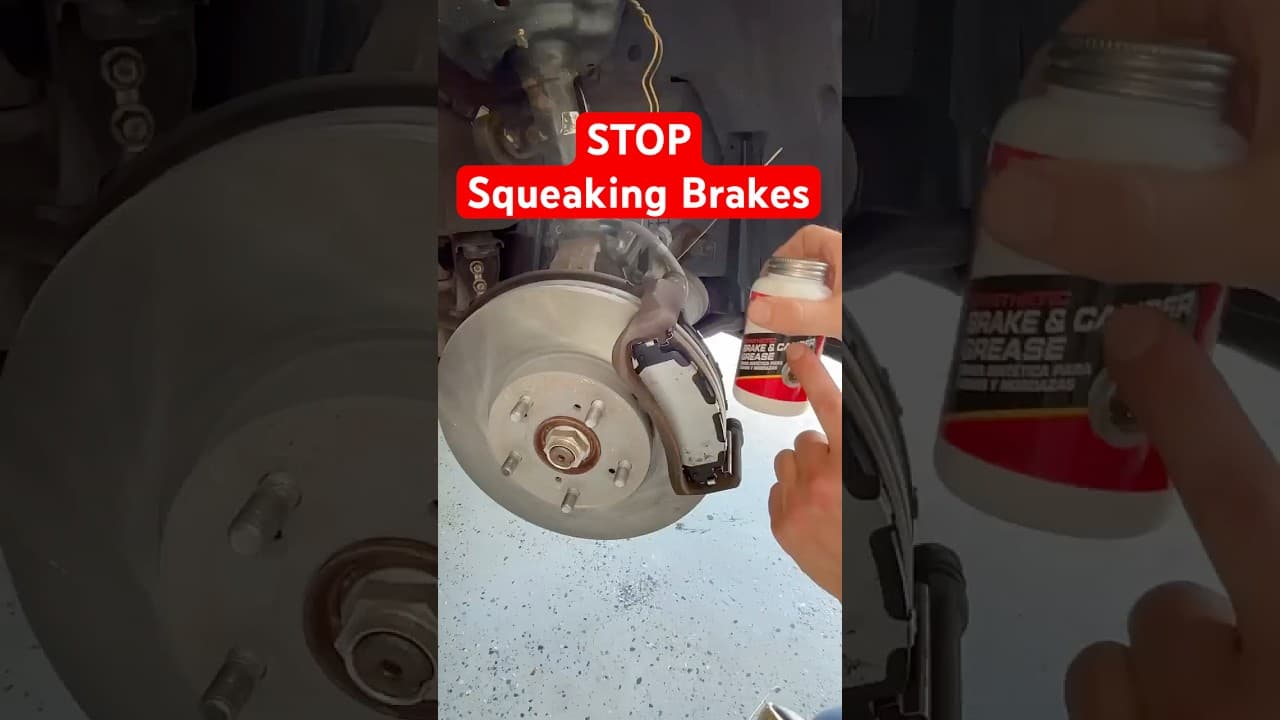 STOP Squeaking Brakes Fast!!