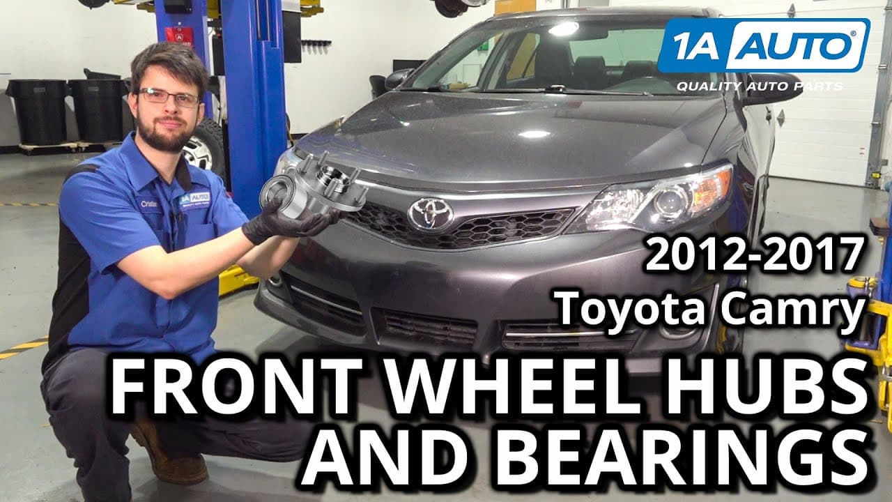 How to Replace Front Wheel Bearings & Hubs 2012-2017 Toyota Camry