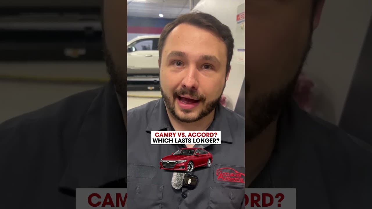 Which Lasts Longer: Camry or Accord? ⏳🚘
