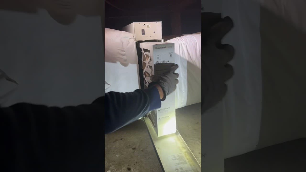 How to change your HVAC filter. Love, Dad