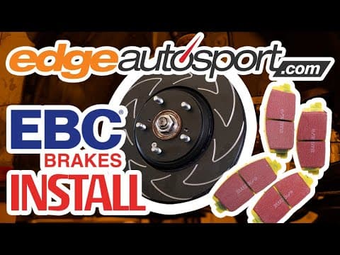 HOW TO: EBC BRAKE ROTOR & PAD INSTALL (10th-Gen Civic) | Project FC3 | Edge Autosport