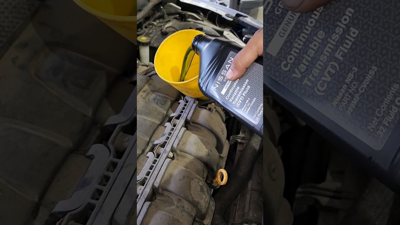 CVT DRAIN AND FILL COMPLETED #auto #shorts #mechanic