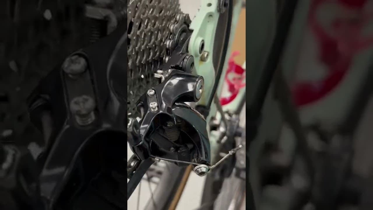 How To Pull Cable On Rear Derailleur For More Cable Tension