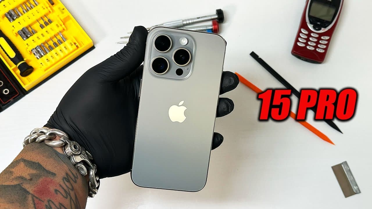 iPhone 15 Pro Screen Replacement Teardown