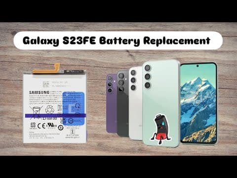 Samsung Galaxy S23 FE Battery Replacement