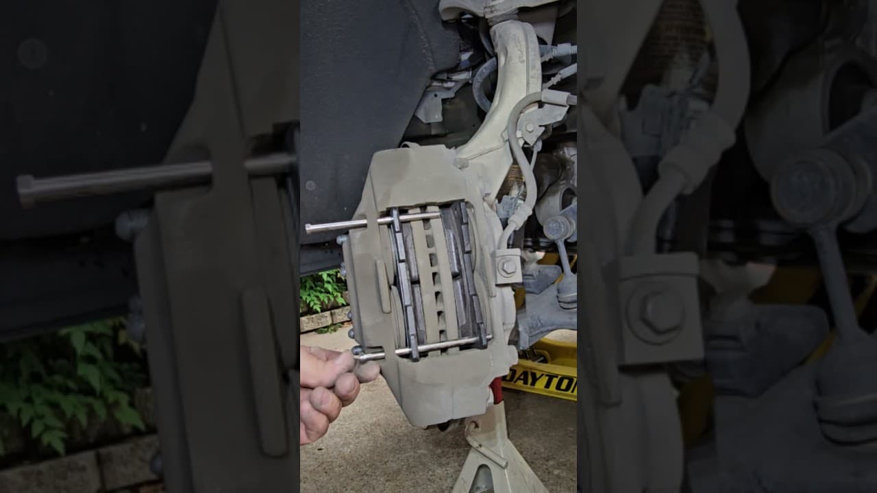 2021 Silverado Front Brake Pad Change