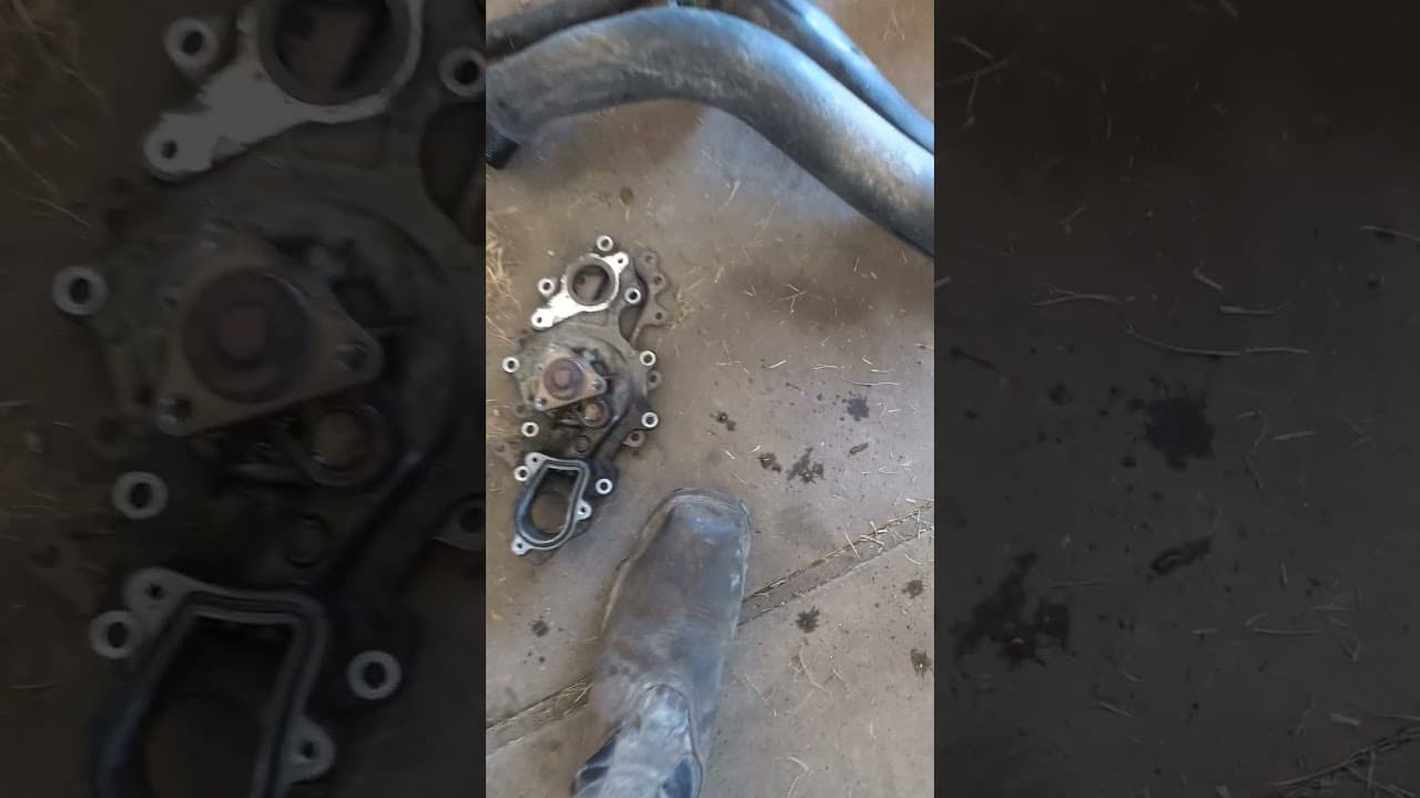 water pump on 3.5 f150. #mechanic #mechaniclife #fordf150 #fordtruck #repair