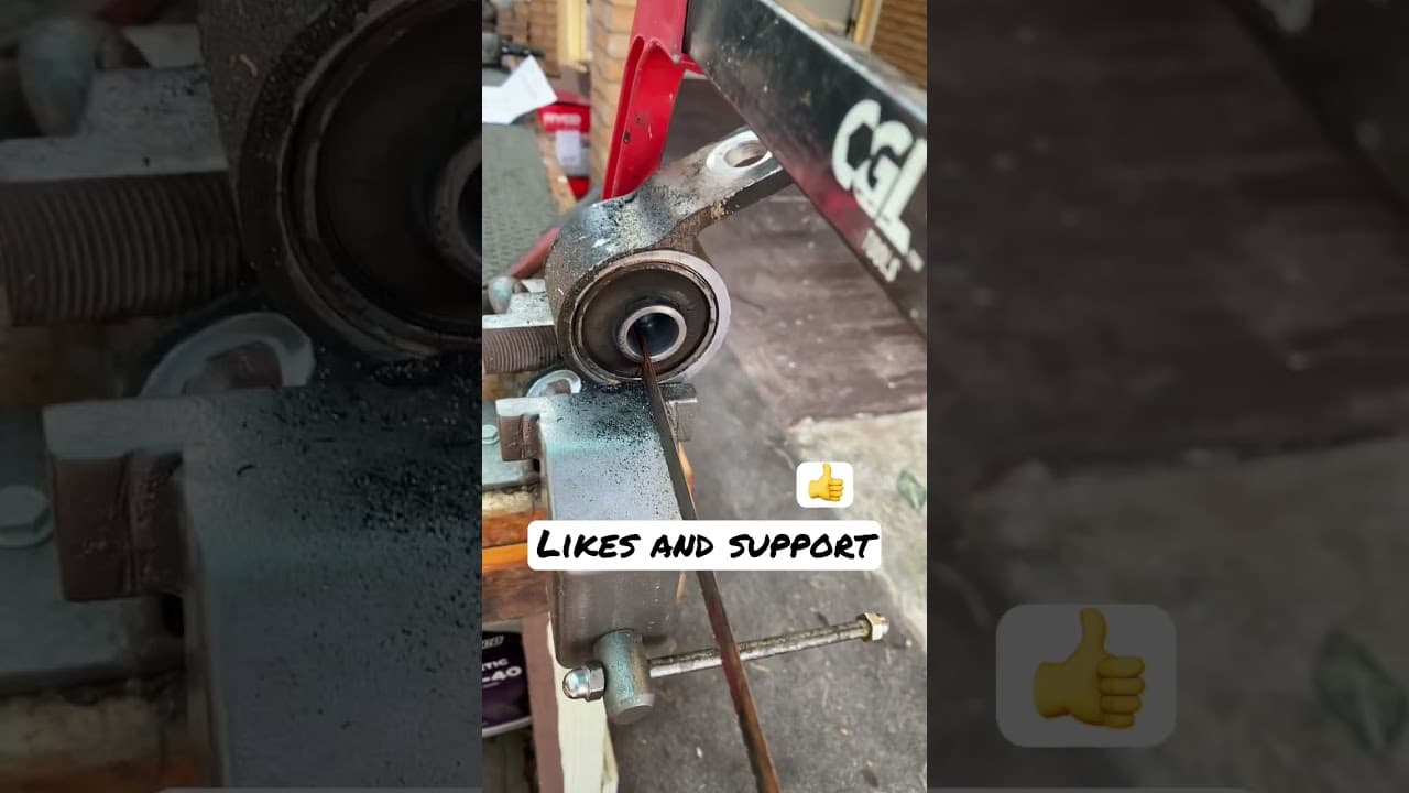 Lower arm bushing replacement no press machine