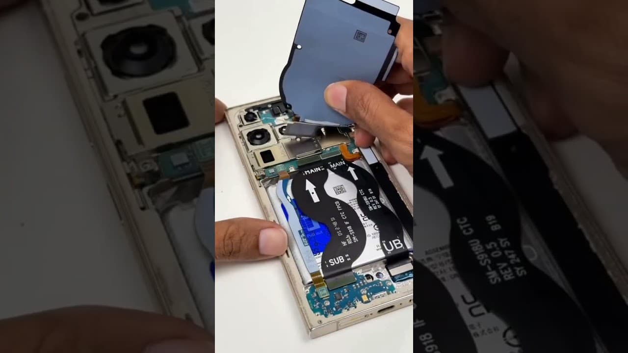 Samsung S24 Ultra Battery Replacement #shorts