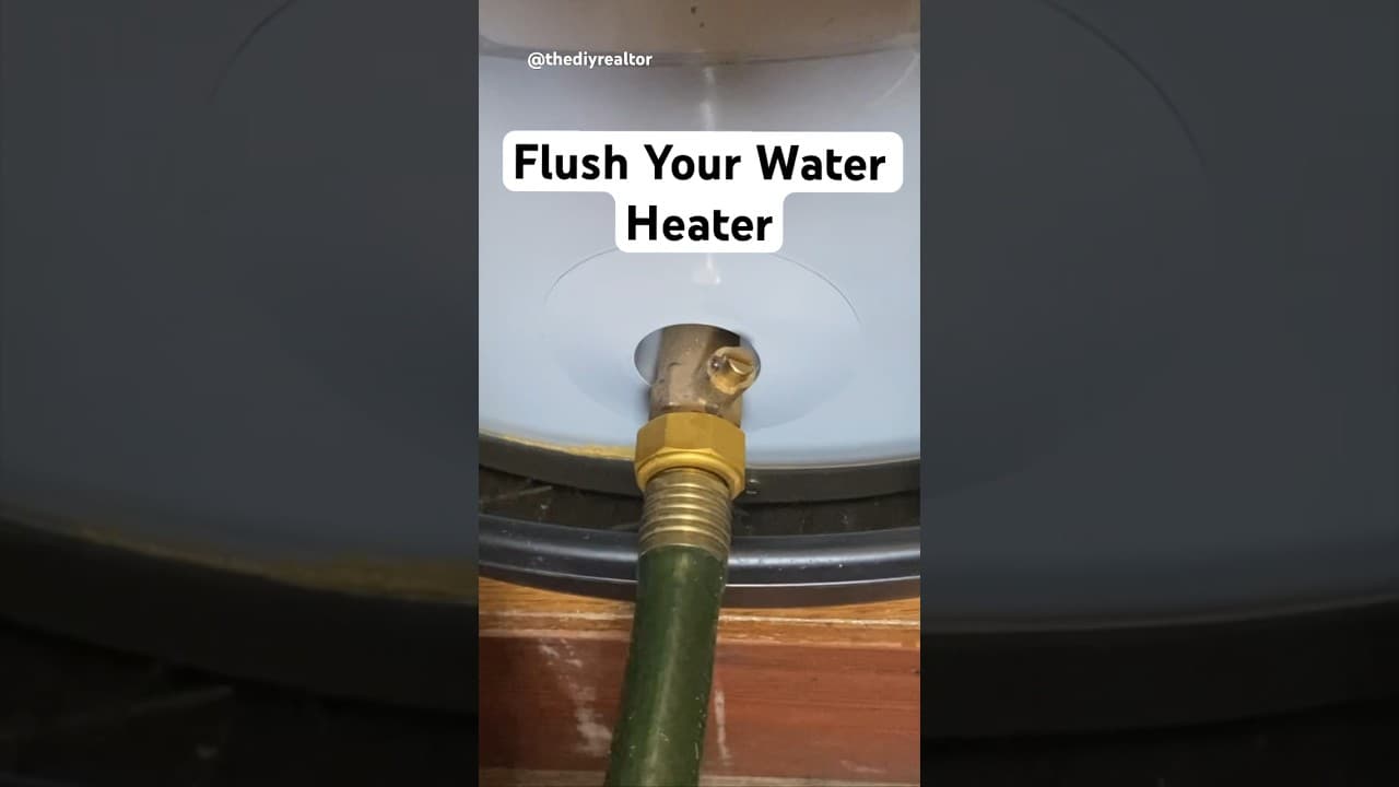 Flush or Drain Your Water Heater | DIY Electric Water Heater Maintenance | Prevent Tank Failure